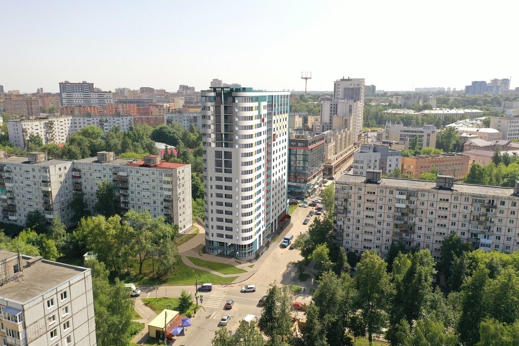 Новый жилой комплекс построили рядом с двумя престижными лицеями в центре Нижнего Новгорода